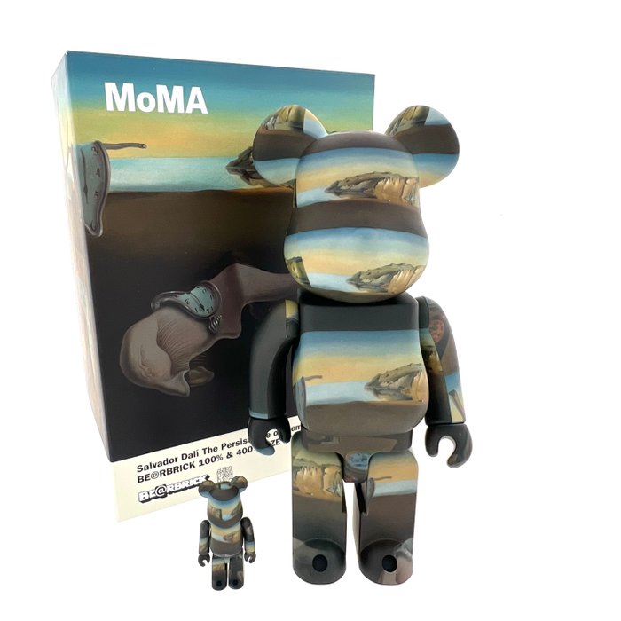 Bearbrick Medicom - BearBrick - MoMa - Salvador Dali - 400/100%