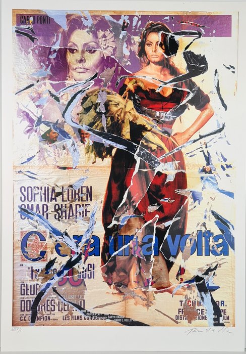 Mimmo Rotella (1918-2006) - C'era Una Volta (Once Upon A Time)