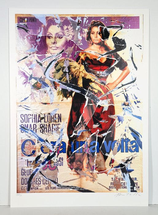 Mimmo Rotella (1918-2006) - C'era Una Volta (Once Upon A Time)