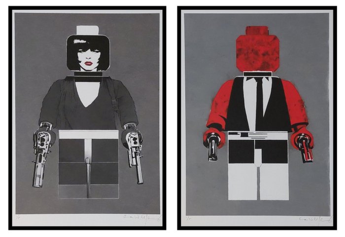 Emma Wildfang - Pulp Fiction (Quentin Tarantino)  "Icons as Still Life - POP ART series " - 2020+