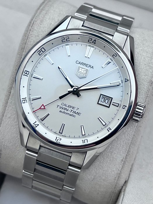 TAG Heuer - Carrera Twin-Time Automatic Calibre 7 GMT - WAR2011-0 - Mænd - 2011-nu