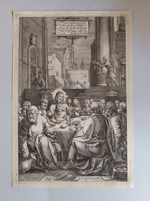 Hendrick Goltzius (1558-1617) - The Last Supper