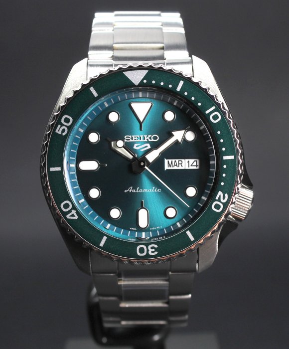 Seiko - Automatic Sport 5 - Ingen mindstepris - 4R36SRPD61k1 - Mænd - 2024