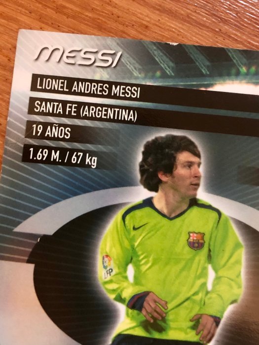 2006/07 Panini Mega Estrellas Lionel Messi #386 - 1 Card - Good (GD)