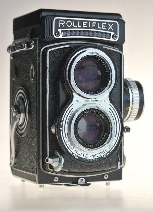 Rollei Rolleiflex T Carl Zeiss Tessar 6 x 6 camera 120/mellemformat kamera