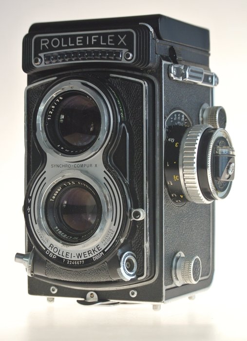 Rollei Rolleiflex T Carl Zeiss Tessar 6 x 6 camera 120/mellemformat kamera