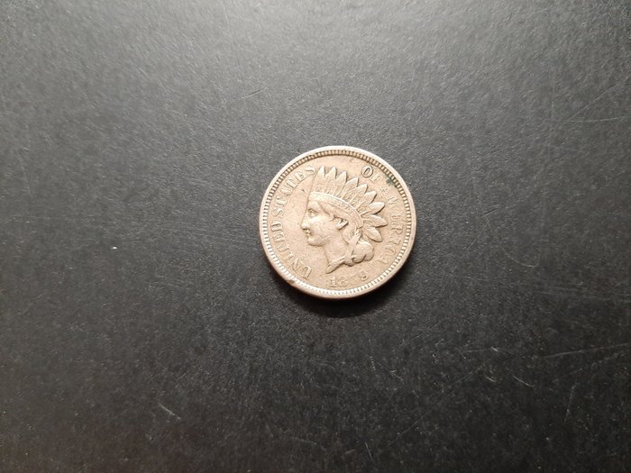 Förenta staterna. 1 Cent 1859 Indian Head