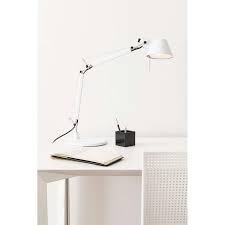 Artemide - Michele De Lucchi - Skrivebordslampe - Tolomeo Micro hvid - Aluminium, Stål - 0011820A