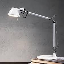 Artemide - Michele De Lucchi - Skrivebordslampe - Tolomeo Micro hvid - Aluminium, Stål - 0011820A