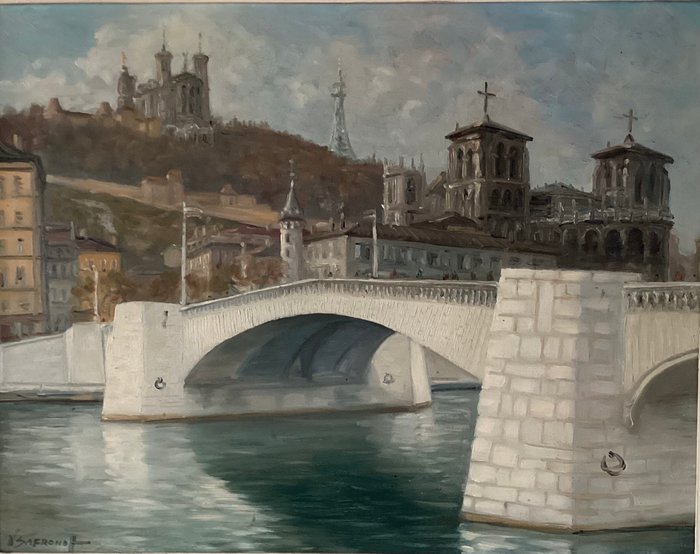 Nicolas Safronoff (1878- ?) - Pont Bonaparte à Lyon