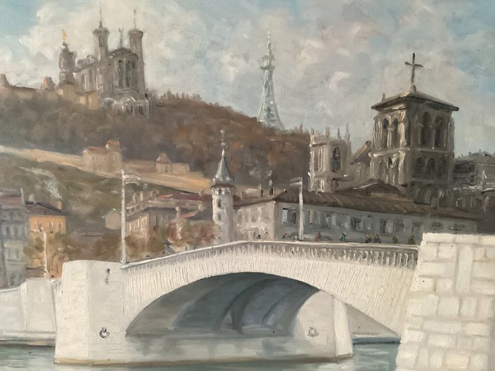 Nicolas Safronoff (1878- ?) - Pont Bonaparte à Lyon