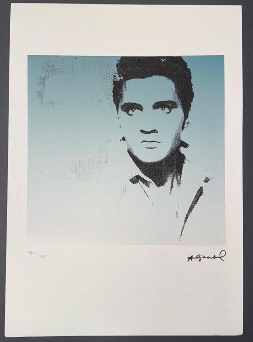 Andy Warhol (after) - Grafy Panam Gallery - Elvis - 2000'erne