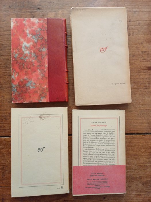 André Malraux - Lot de 4 livres - 1945-1975