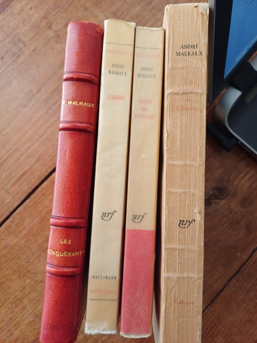 André Malraux - Lot de 4 livres - 1945-1975