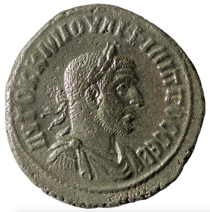 Romerriget (Provinsielt). Philip I (AD 244-249). Tetradrachm Seleucis y Pieria, Antioquía, 247 d.C.