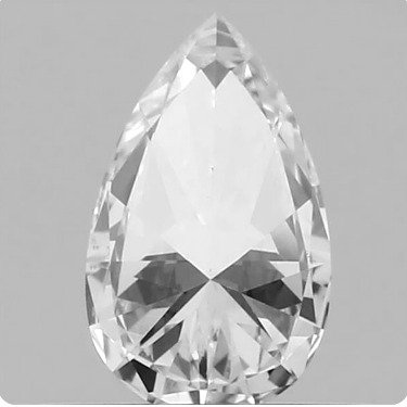 1 pcs Diamant  (Natur)  - 0.31 ct - Pære - J - VVS2 - Gemological Institute of America (GIA) - Premium Diamond EX - GD