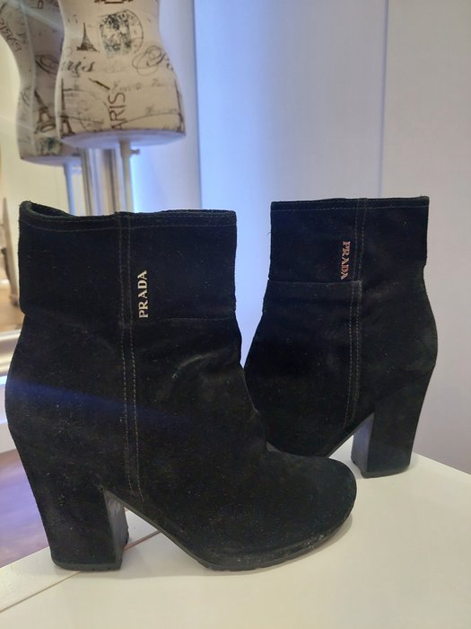 Prada - Ankelstøvler - Størelse: Shoes / EU 375