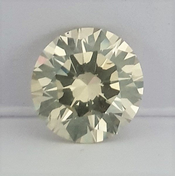 1 pcs Diamant  (Natur)  - 153 ct - N (tonet) - I1 - Gemological Institute of America (GIA)