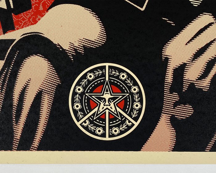 Shepard Fairey (OBEY) (1970) - Duality of Humanity 2