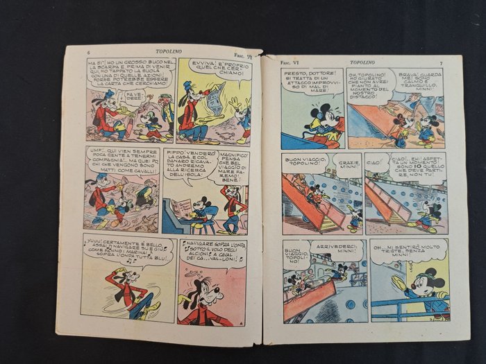 Topolino Libretto n. 48 - 1 Comic - Første udgave - 1952