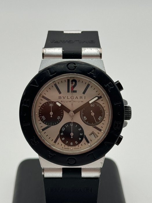 Bvlgari - Diagono Chrono - AC38TA - Unisex - 2000-2010