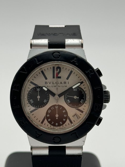 Bvlgari - Diagono Chrono - AC38TA - Unisex - 2000-2010