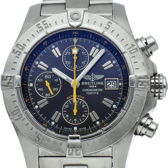 Breitling - Avenger Skyland Code Yellow Limited Edition - A13380/A338BCIPRS - Mænd - 2011-nu