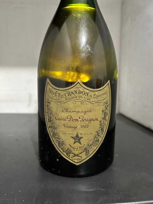 1962 Moët  Chandon, Dom Pérignon - Champagne Brut - 1 Flaske (0,75L)