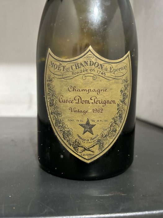 1962 Moët  Chandon, Dom Pérignon - Champagne Brut - 1 Flaske (0,75L)