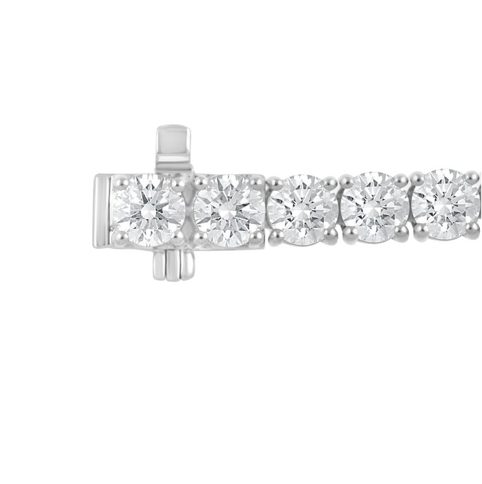 Armbånd - 14 karat Hvidguld -  10.85ct. tw. Diamant (Laboratoriedyrket) - Diamant