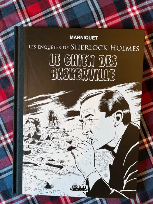 Sherlock Holmes - Le Chien des Baskerville + suppléments + dédicace - C - 1 Album - Begrænset udgave - 2023