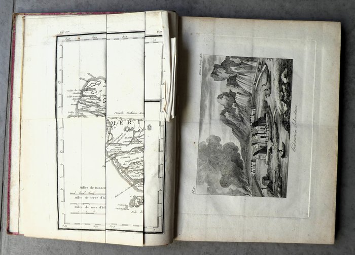 Eggert Olafsson - Atlas du Voyage en Islande fait par ordre de S.M. Danoise - 1802