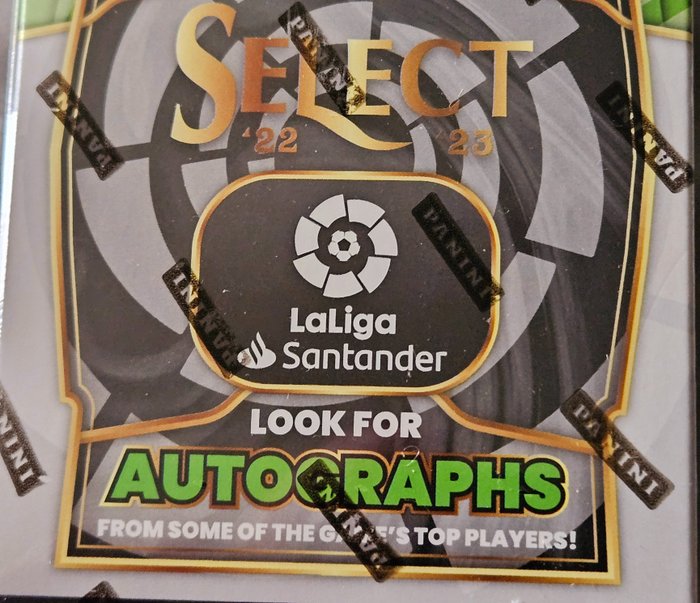 2022/23 Panini Select La Liga - Chase Autograph - 1 Sealed box - Næsten så god som ny (NM)