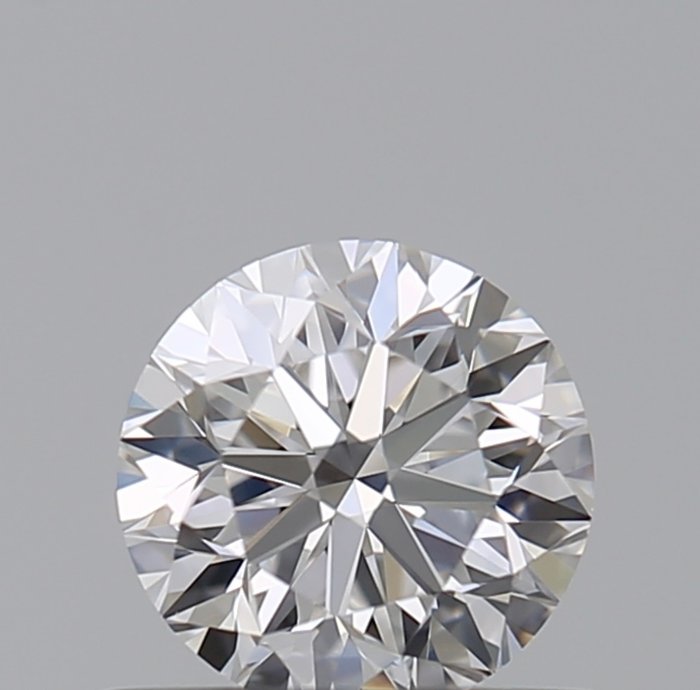 Ingen mindstepris - 1 pcs Diamant  (Natur)  - 0.50 ct - Rund - D (farveløs) - VVS1 - Gemological Institute of America (GIA)