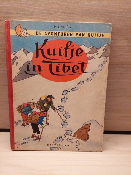 Kuifje 20 - Kuifje in Tibet - 1 Album - Første udgave - 1960