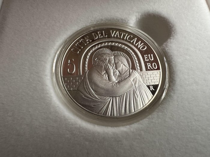 Vatikanstaten. 5 Euro 2015 "Sinodo dei Vescovi" Proof  (Ingen mindstepris)