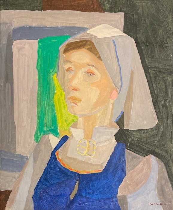 Smith-Hald Frithjof (1909-1989) - Portrait of woman