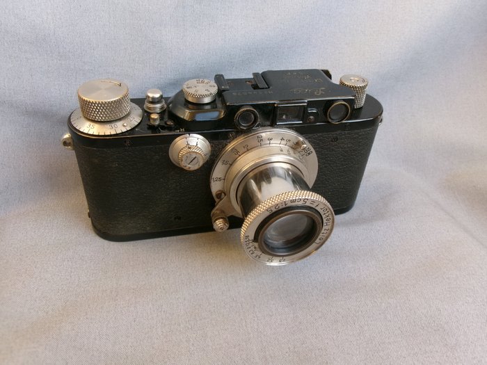 Leica III + Hektor f=5cm 1:25 Rangefinder søgerkamera  (Ingen mindstepris)