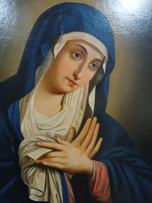 Österreichische oder italienische Schule (XIX) - Madonna