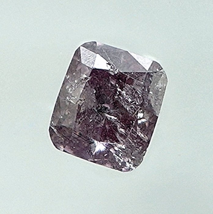 1 pcs Diamant  (Naturfarvet)  - 014 ct - Pude - Fancy Lille nuance Lyserød - I2 - Gem Report Antwerp (GRA)