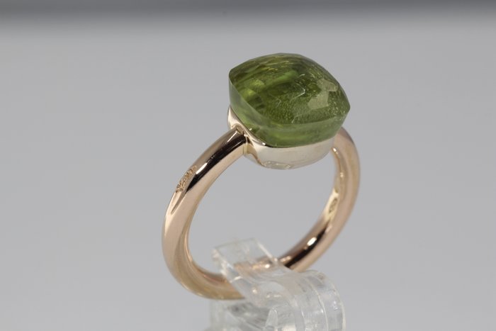 Pomellato - Ring - Nudo - 18 kraat Rosaguld Peridot