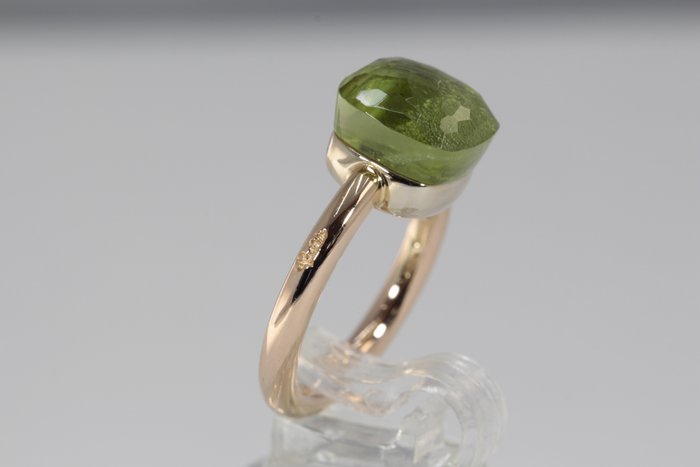 Pomellato - Ring - Nudo - 18 kraat Rosaguld Peridot