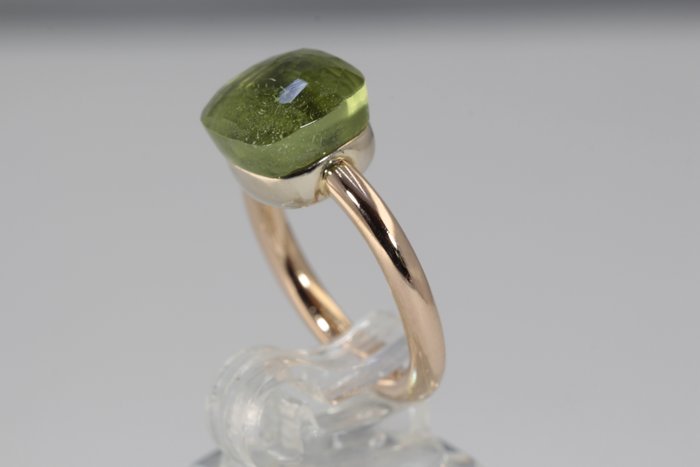 Pomellato - Ring - Nudo - 18 kraat Rosaguld Peridot