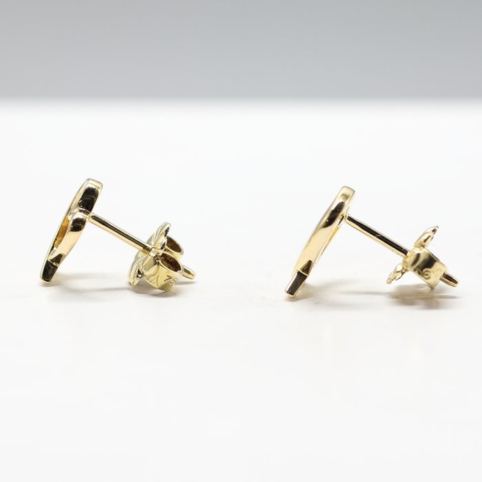 Tiffany  Co. - Øreringe - Paloma Picasso Loving Heart Earrings - 18 kraat Gulguld