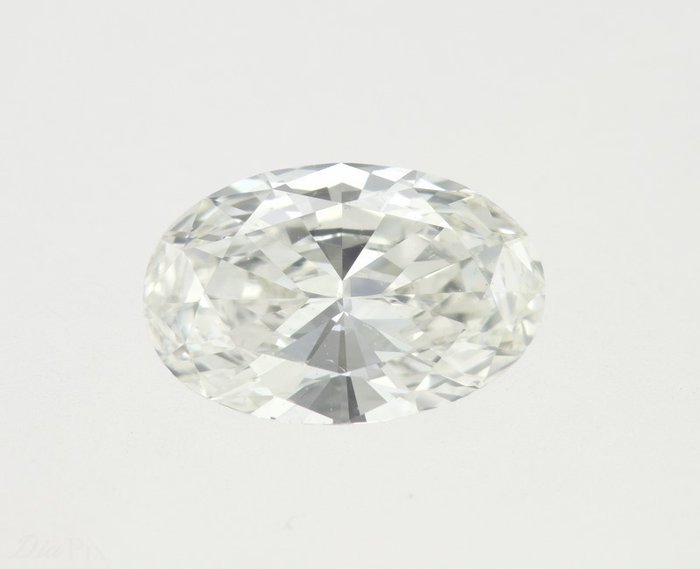 1 pcs Diamant  (Natur)  - 1.04 ct - Oval - G - VVS2 - Gemological Institute of America (GIA)