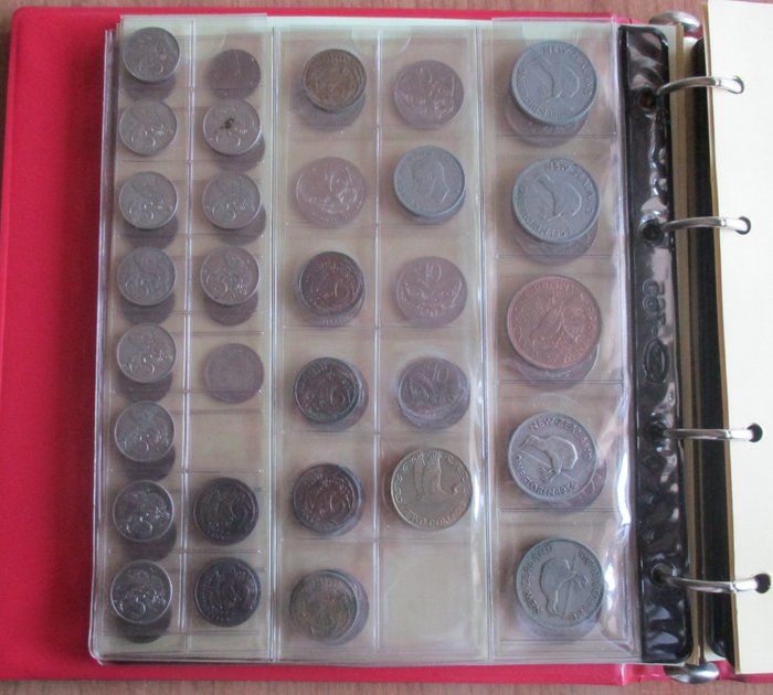 Verden. Collection of coins 1930-1990  (Ingen mindstepris)