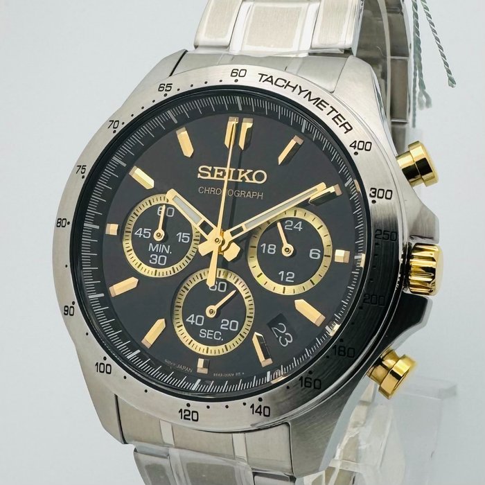 Seiko - Seiko Selection Spirit Chronograph 8T63 - Ingen mindstepris - SBTR015 - Mænd - 2011-nu