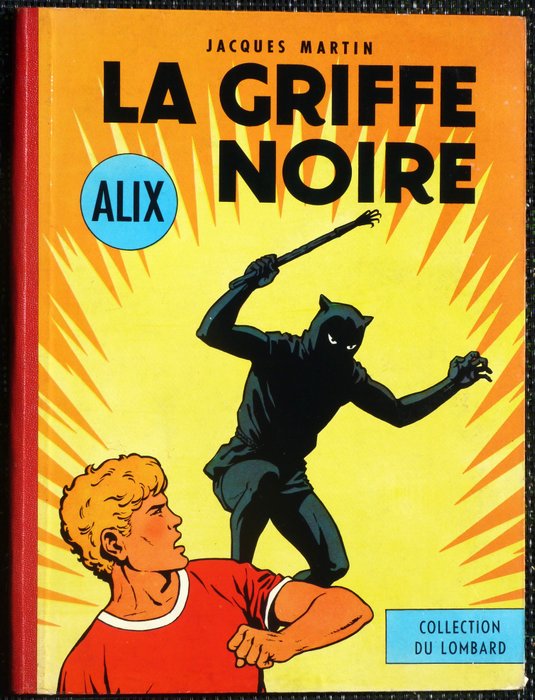 Alix T5 - La Griffe noire - C - 1 Album - Første belgiske udgave - 1959