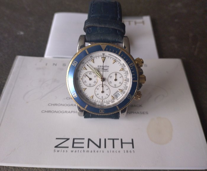 Zenith - El Primero Rainbow - 41-0370-400 - Mænd - 2000-2010