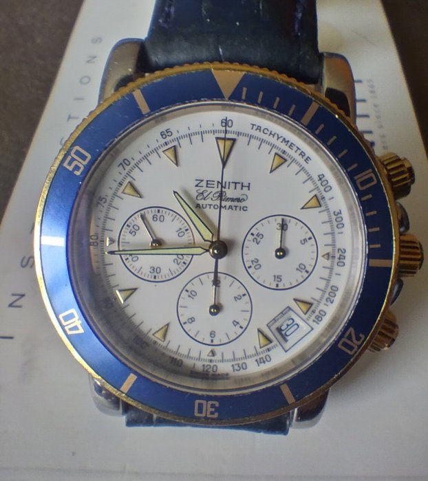 Zenith - El Primero Rainbow - 41-0370-400 - Mænd - 2000-2010